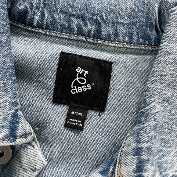 Oversized Denim Jacket (Girls) - Picture 2 of 2